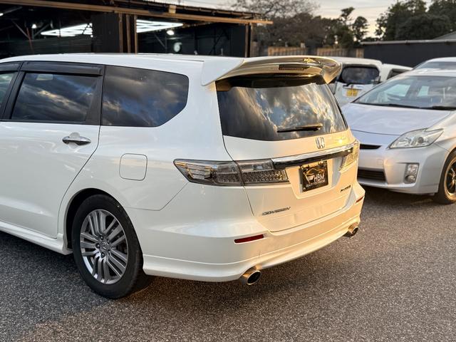 オデッセイ アブソルート　禁煙車１年保障無限スポイラーＴＥＩＮ車高調純正アルミハーフレザーＥＴＣバックカメラパドルシフト盗難防止装置　　頸部衝撃緩和ヘッドレスト横滑り防止装置ＭＴモード付き（33枚目）