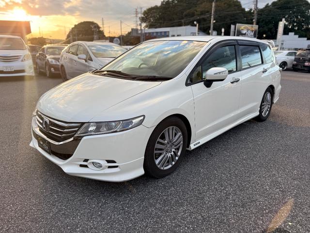 オデッセイ アブソルート　禁煙車１年保障無限スポイラーＴＥＩＮ車高調純正アルミハーフレザーＥＴＣバックカメラパドルシフト盗難防止装置　　頸部衝撃緩和ヘッドレスト横滑り防止装置ＭＴモード付き（38枚目）