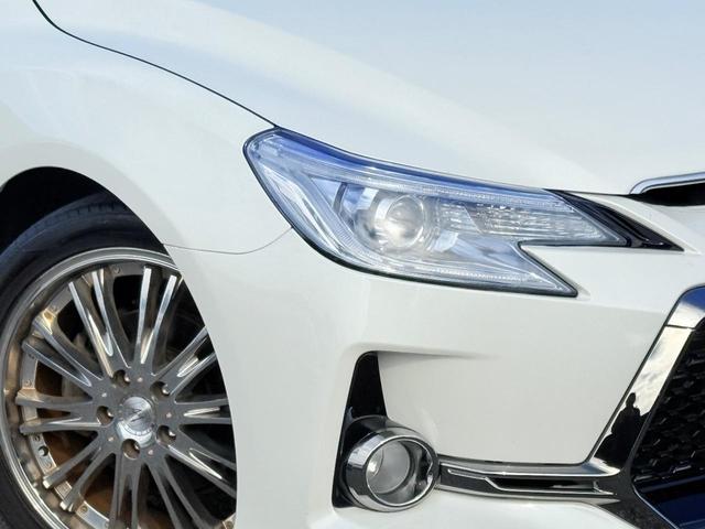 マークＸ ２５０Ｇ　リラックスセレクション　禁煙車Ｇ’ｓフロントリアバンパーカスタム可　社外アルミバックカメラＥＴＣ　ＢＴナビ　横滑り防止装置　盗難防止装置　頸部衝撃緩和ヘッドレスト（18枚目）