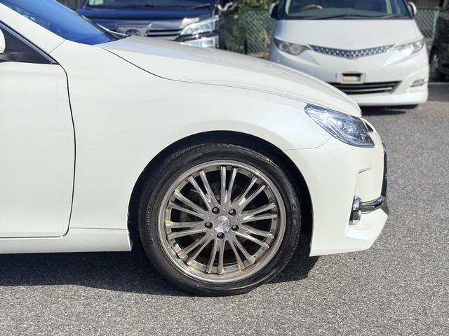 マークＸ ２５０Ｇ　リラックスセレクション　禁煙車Ｇ’ｓフロントリアバンパーカスタム可　社外アルミバックカメラＥＴＣ　ＢＴナビ　横滑り防止装置　盗難防止装置　頸部衝撃緩和ヘッドレスト（22枚目）