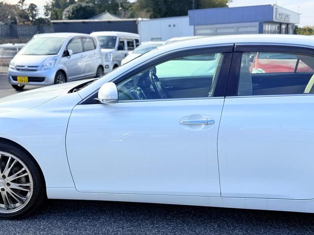 マークＸ ２５０Ｇ　リラックスセレクション　禁煙車Ｇ’ｓフロントリアバンパーカスタム可　社外アルミバックカメラＥＴＣ　ＢＴナビ　横滑り防止装置　盗難防止装置　頸部衝撃緩和ヘッドレスト（31枚目）