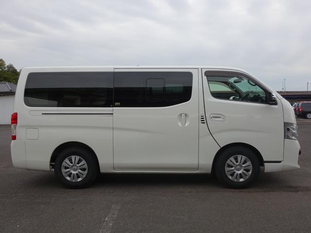 NV350キャラバンバン ロングプレミアムGX 純正メモリーナビ バックカメラ フルセグ Bluetooth エマージェンシーブレーキ ETC インテリキー プッシュスタート LEDヘッドライト オートライト フォグランプ 後席冷暖房(4枚目)