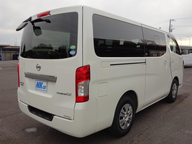 NV350キャラバンバン ロングプレミアムGX 純正メモリーナビ バックカメラ フルセグ Bluetooth エマージェンシーブレーキ ETC インテリキー プッシュスタート LEDヘッドライト オートライト フォグランプ 後席冷暖房(8枚目)