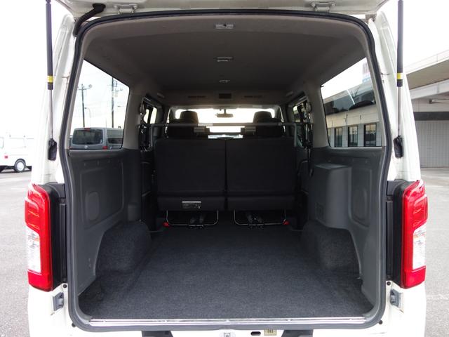 NV350キャラバンバン ロングプレミアムGX 純正メモリーナビ バックカメラ フルセグ Bluetooth エマージェンシーブレーキ ETC インテリキー プッシュスタート LEDヘッドライト オートライト フォグランプ 後席冷暖房(36枚目)