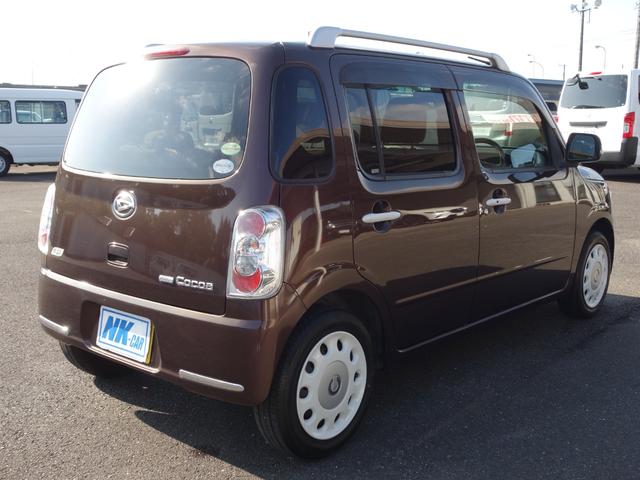 ミラココア ココアプラスＸスペシャルコーデ　走行４１０００ｋｍ　ルーフレール　スマートキー　ＡＵＸ付　フォグランプ　プライバシーガラス　ドアバイザー（8枚目）