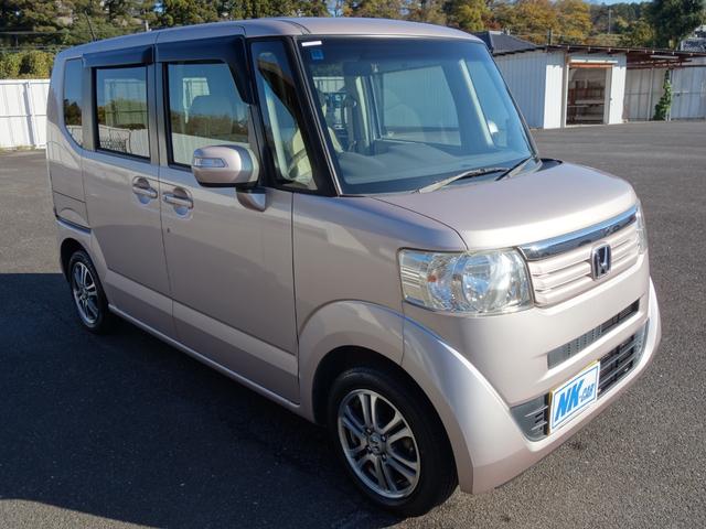 Ｎ－ＢＯＸ Ｇ・ターボパッケージ　ターボ　車検Ｒ９年１０月　両側パワースライドドア　ＥＴＣ　スマートキー　プッシュスタート　ＡＵＸ付　ステアリングリモコン　クルーズコントロール　純正アルミ　革ハンドル（6枚目）