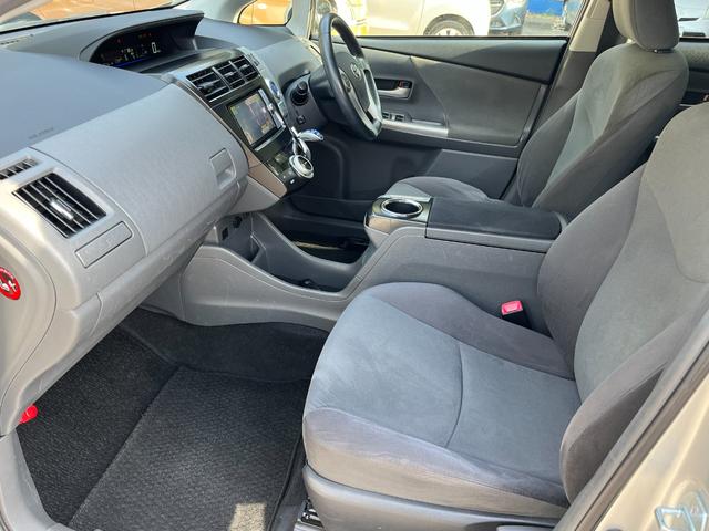 プリウスアルファ Sツーリングセレクション ドライブレコーダー ETC バックカメラ TV アルミホイール オートライト ヘッドライトウォッシャー スマートキー CVT 盗難防止システム 衝突安全ボディ ABS エアコン パワーステアリング(11枚目)