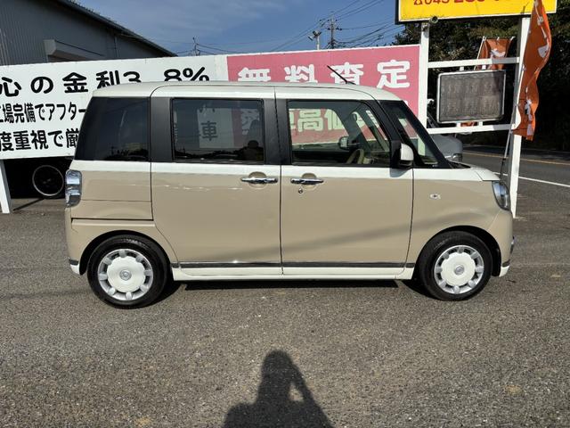 ムーヴキャンバス Ｇメイクアップ　ＳＡＩＩＩ　ＥＴＣ　バックカメラ　両側電動スライドドア　ナビ　ＴＶ　衝突被害軽減システム　オートマチックハイビーム　オートライト　ＬＥＤヘッドランプ　スマートキー　アイドリングストップ　電動格納ミラー（21枚目）