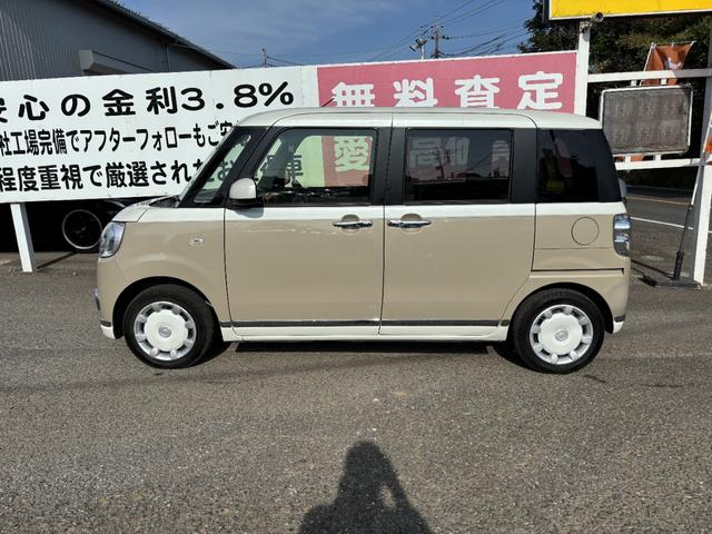 ムーヴキャンバス Ｇメイクアップ　ＳＡＩＩＩ　ＥＴＣ　バックカメラ　両側電動スライドドア　ナビ　ＴＶ　衝突被害軽減システム　オートマチックハイビーム　オートライト　ＬＥＤヘッドランプ　スマートキー　アイドリングストップ　電動格納ミラー（37枚目）