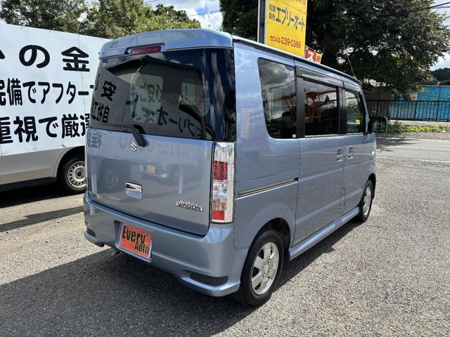 エブリイワゴン ＰＺターボ　両側スライド・片側電動　キーレスエントリー　電動格納ミラー　ＡＴ　盗難防止システム　ＡＢＳ　ＣＤ　ＵＳＢ　アルミホイール　衝突安全ボディ　エアコン　パワーステアリング　パワーウィンドウ（26枚目）
