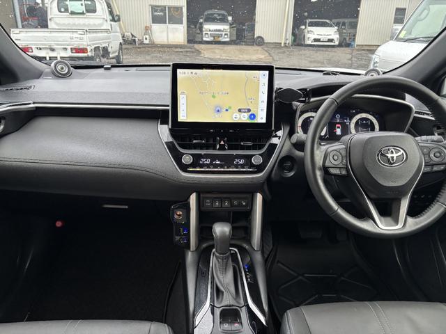 カローラクロス ハイブリッド Z 4WD ドライブレコーダー 全周囲カメラ クリアランスソナー オートクルーズコントロール レーンアシスト パワーシート パークアシスト 衝突被害軽減システム ナビ TV オートマチックハイビーム(2枚目)