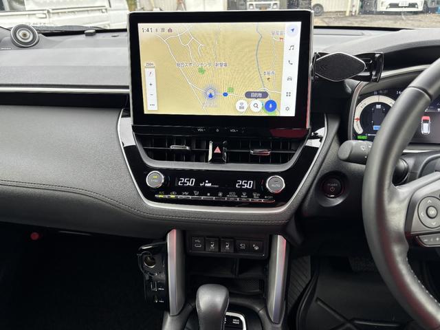 カローラクロス ハイブリッド Z 4WD ドライブレコーダー 全周囲カメラ クリアランスソナー オートクルーズコントロール レーンアシスト パワーシート パークアシスト 衝突被害軽減システム ナビ TV オートマチックハイビーム(5枚目)