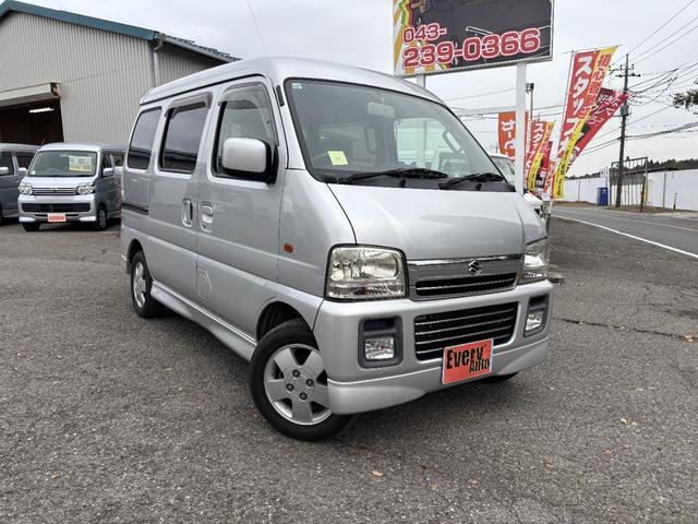 エブリイワゴン ジョイポップターボＰＺ　ＥＴＣ　両側スライドドア　ナビ　ＴＶ　キーレスエントリー　電動格納ミラー　ターボ　ＡＴ　ＡＢＳ　ＣＤ　ＵＳＢ　アルミホイール　衝突安全ボディ　エアコン　パワーステアリング　パワーウィンドウ（18枚目）