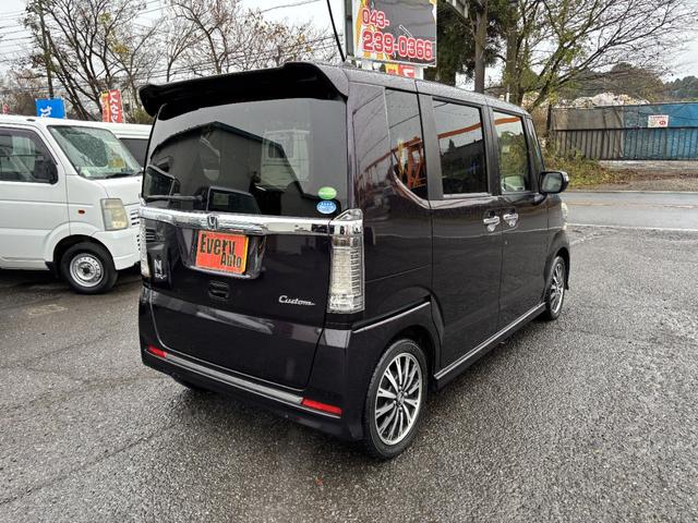 Ｎ－ＢＯＸカスタム Ｇ・ターボＬパッケージ　ＥＴＣ　バックカメラ　両側電動スライドドア　ナビ　ＴＶ　オートクルーズコントロール　衝突被害軽減システム　オートライト　ＨＩＤ　スマートキー　アイドリングストップ　電動格納ミラー　ベンチシート　ＣＶＴ（21枚目）