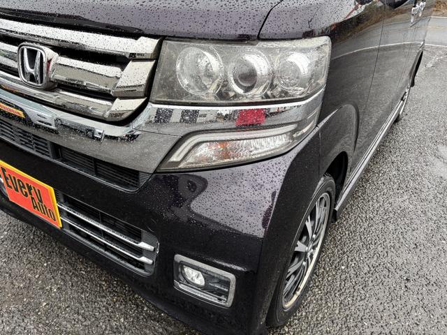 Ｎ－ＢＯＸカスタム Ｇ・ターボＬパッケージ　ＥＴＣ　バックカメラ　両側電動スライドドア　ナビ　ＴＶ　オートクルーズコントロール　衝突被害軽減システム　オートライト　ＨＩＤ　スマートキー　アイドリングストップ　電動格納ミラー　ベンチシート　ＣＶＴ（68枚目）