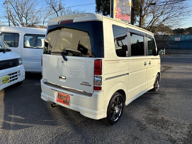 エブリイワゴン PZターボスペシャル ETC 両側電動スライドドア キーレスエントリー 電動格納ミラー ターボ AT 盗難防止システム ABS CD MD アルミホイール 衝突安全ボディ エアコン パワーステアリング パワーウィンドウ(23枚目)