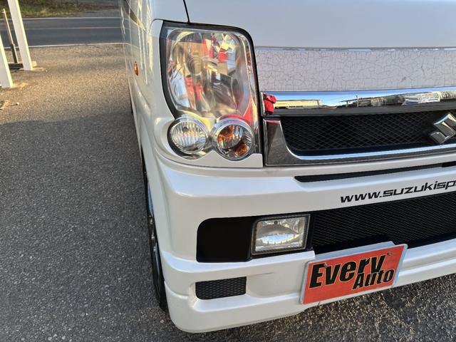 エブリイワゴン PZターボスペシャル ETC 両側電動スライドドア キーレスエントリー 電動格納ミラー ターボ AT 盗難防止システム ABS CD MD アルミホイール 衝突安全ボディ エアコン パワーステアリング パワーウィンドウ(55枚目)