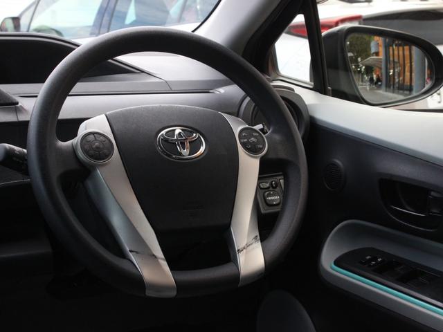 アクア S Bluetooth接続・バックカメラ・LEDヘッドライト・シートヒーター・フルセグ・スマートキー・ETC・オートA/C・純正18インチアルミ16インチアルミ・プッシュスタート・ドアバイザー(37枚目)