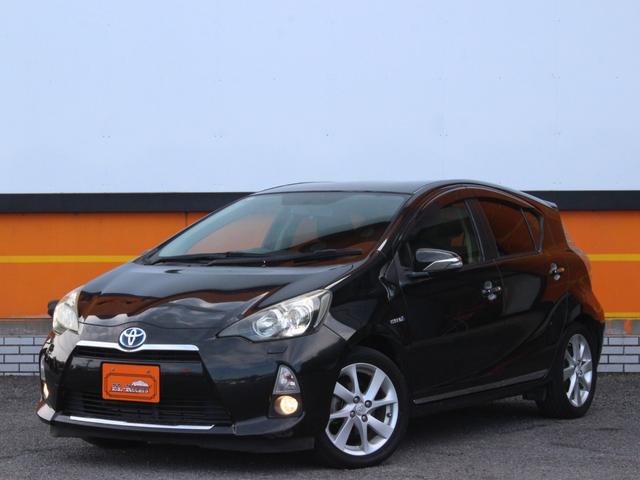 アクア S Bluetooth接続・バックカメラ・LEDヘッドライト・シートヒーター・フルセグ・スマートキー・ETC・オートA/C・純正18インチアルミ16インチアルミ・プッシュスタート・ドアバイザー(46枚目)