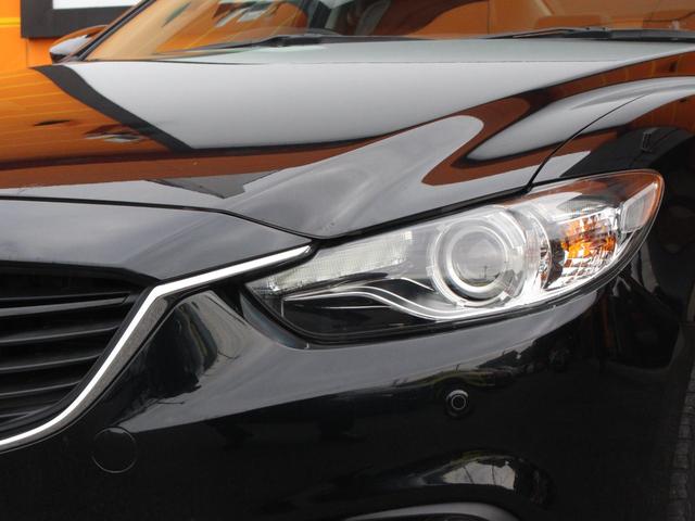 アテンザセダン ＸＤ　Ｌパッケージ　電動黒革シート・シートヒーター・バックカメラ・追従クルーズコントロール・コーナーセンサー・ＥＴＣ・スマートキー・ＳＤナビ・パドルシフト・ＨＩＤヘッドライト・純正１９インチアルミ・ドアバイザー（19枚目）