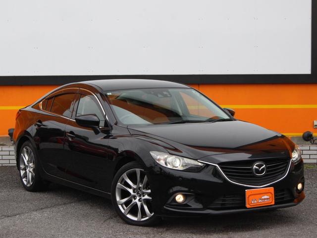 アテンザセダン ＸＤ　Ｌパッケージ　電動黒革シート・シートヒーター・バックカメラ・追従クルーズコントロール・コーナーセンサー・ＥＴＣ・スマートキー・ＳＤナビ・パドルシフト・ＨＩＤヘッドライト・純正１９インチアルミ・ドアバイザー（25枚目）