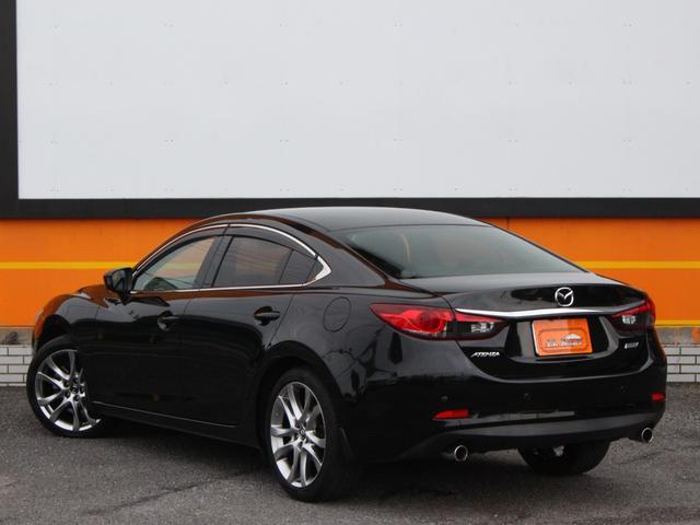 アテンザセダン ＸＤ　Ｌパッケージ　電動黒革シート・シートヒーター・バックカメラ・追従クルーズコントロール・コーナーセンサー・ＥＴＣ・スマートキー・ＳＤナビ・パドルシフト・ＨＩＤヘッドライト・純正１９インチアルミ・ドアバイザー（27枚目）