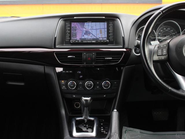 アテンザセダン ＸＤ　Ｌパッケージ　電動黒革シート・シートヒーター・バックカメラ・追従クルーズコントロール・コーナーセンサー・ＥＴＣ・スマートキー・ＳＤナビ・パドルシフト・ＨＩＤヘッドライト・純正１９インチアルミ・ドアバイザー（45枚目）