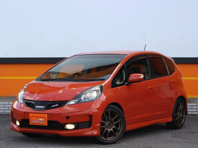 フィット RS 6速MT・Bluetooth接続・バックカメラ・HIDヘッドライト・WORK17インチアルミ・ローダウン・無限グリル&マフラー・スマートキー・ETC・エアロ・プライバシーガラス・ドアバイザー(45枚目)