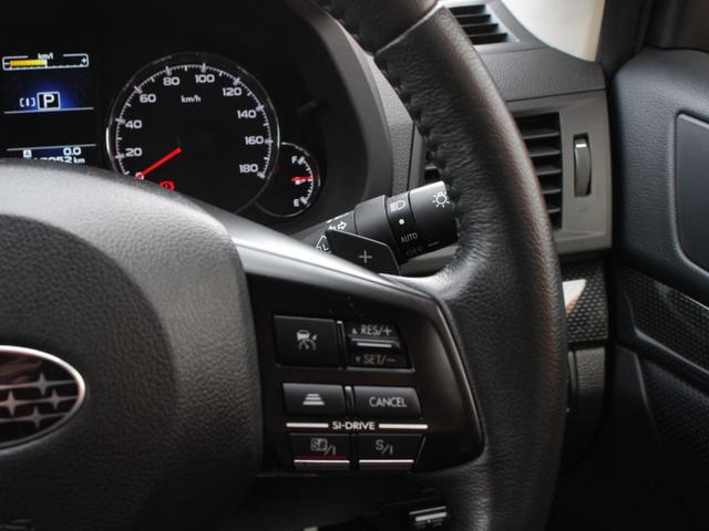 レガシィＢ４ ２．５ｉ　ＢスポーツアイサイトＧパッケージ　電動半革シート・バックカメラ・追従クルーズコントロール・ＨＩＤヘッドライト・スマートキー・プッシュスタート・社外１７インチアルミ・ＥＴＣ・パドルシフト・革巻きハンドル・オートＡ／Ｃ（40枚目）