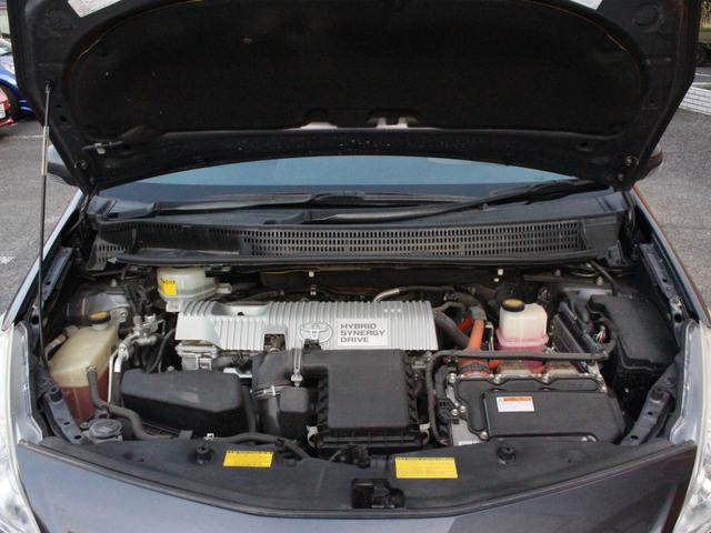 プリウスアルファ Sツーリングセレクション LEDヘッドライト&フォグランプ・Bluetooth接続・バックカメラ・フリップダウンモニター・スマートキー・ETC・オートA/C・社外ウッドコンビハンドル・純正17インチアルミ・プッシュスタート(23枚目)