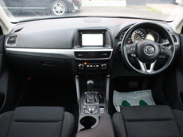 ＣＸ－５ ＸＤ　プロアクティブ　追従クルーズコントロール・Ｂｌｕｅｔｏｏｔｈ接続・サイド＆バックカメラ・フルセグ・ＥＴＣ・スマートキー・ＨＩＤヘッドライト・純正１７インチアルミ・プッシュスタート・オートＡ／Ｃ・革巻ハンドル・ＳＤナビ（4枚目）