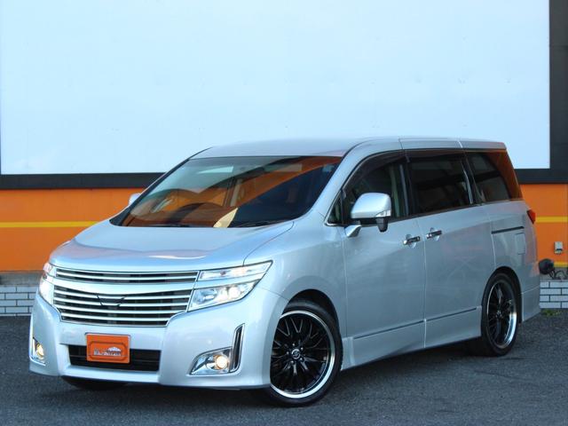 エルグランド ２５０ハイウェイスター　両側電動スライドドア・ハーフレザーシート・Ｂｌｕｅｔｏｏｔｈ接続・フルセグ・フリップダウンモニター・バックカメラ・ＥＴＣ・社外２０インチアルミ・インテリキー・プッシュスタート・オートＡ／Ｃ・ドアバイザ（24枚目）