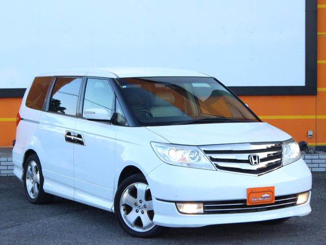 エリシオンプレステージ ＳＧ　電動本革シート・両側電動スライドドア・バックカメラ・ウッドコンビハンドル・シートヒーター・クルーズコントロール・地デジ・ＥＴＣ・スマートキー・オートＡ／Ｃ・純正１８インチアルミ（26枚目）