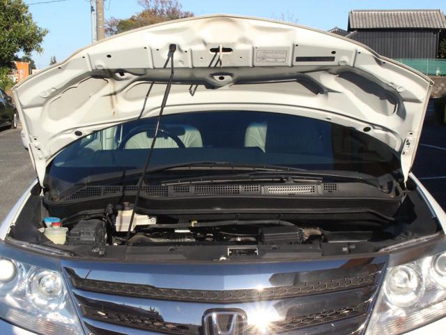 エリシオンプレステージ ＳＧ　電動本革シート・両側電動スライドドア・バックカメラ・ウッドコンビハンドル・シートヒーター・クルーズコントロール・地デジ・ＥＴＣ・スマートキー・オートＡ／Ｃ・純正１８インチアルミ（33枚目）