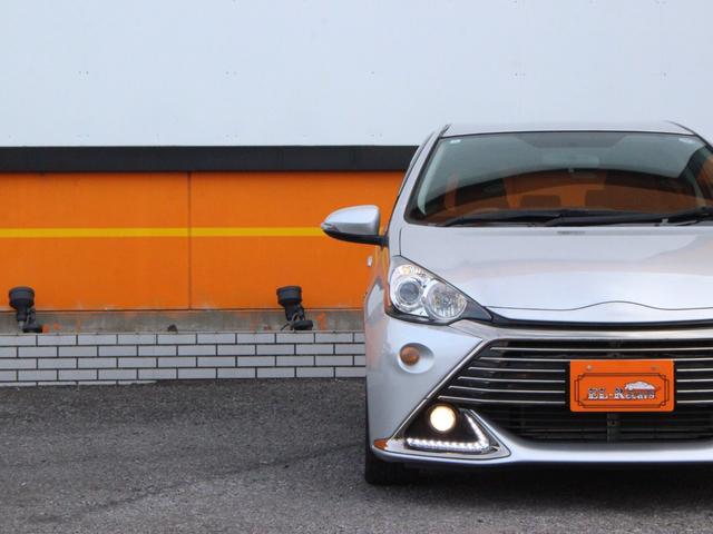 アクア Ｇ　Ｇ’ｓ　専用エアロ／ハーフレザーシート／１７インチアルミ・Ｂｌｕｅｔｏｏｔｈ接続・バックカメラ・ＥＴＣ・スマートキー・シートヒーター・革巻ステアリング・ＡＡ／Ｃ・プッシュスタート・デイライト・ウィンカーミラー（18枚目）