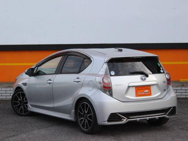 アクア Ｇ　Ｇ’ｓ　専用エアロ／ハーフレザーシート／１７インチアルミ・Ｂｌｕｅｔｏｏｔｈ接続・バックカメラ・ＥＴＣ・スマートキー・シートヒーター・革巻ステアリング・ＡＡ／Ｃ・プッシュスタート・デイライト・ウィンカーミラー（27枚目）