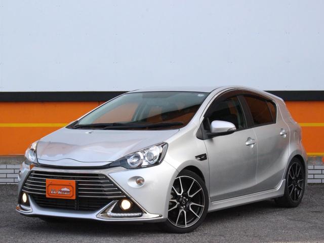 アクア Ｇ　Ｇ’ｓ　専用エアロ／ハーフレザーシート／１７インチアルミ・Ｂｌｕｅｔｏｏｔｈ接続・バックカメラ・ＥＴＣ・スマートキー・シートヒーター・革巻ステアリング・ＡＡ／Ｃ・プッシュスタート・デイライト・ウィンカーミラー（46枚目）