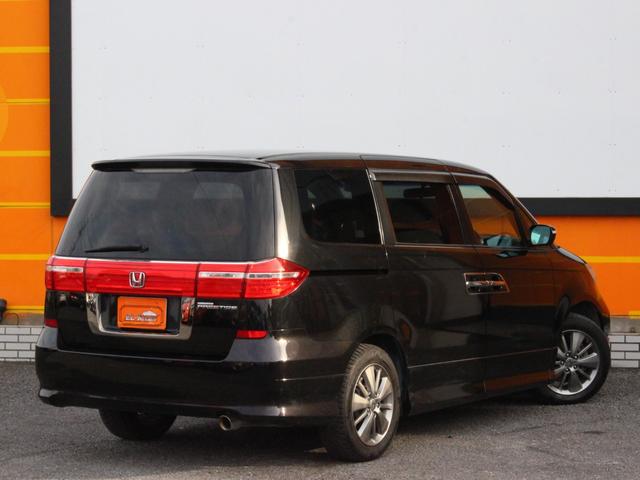 エリシオンプレステージ Ｓ　ＨＤＤナビスペシャルパッケージ　ハーフレザーシート・両側電動スライドドア・フリップダウンモニター・バックカメラ・スマートキー・ウッドコンビハンドル・ＥＴＣ・ＨＩＤヘッドライト・オートＡ／Ｃ・ＨＤＤナビ・ドアバイザー・純正１７アルミ（25枚目）