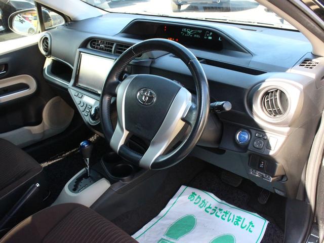 アクア Ｇ　ＬＥＤヘッドライト・Ｂｌｕｅｔｏｏｔｈ接続・バックカメラ・ＥＴＣ・ドライブレコーダー・スマートキー・プッシュスタート・フルセグ・ＥＴＣ・オートＡ／Ｃ・革巻きステアリング・ドアバイザー・ウィンカーミラー（35枚目）