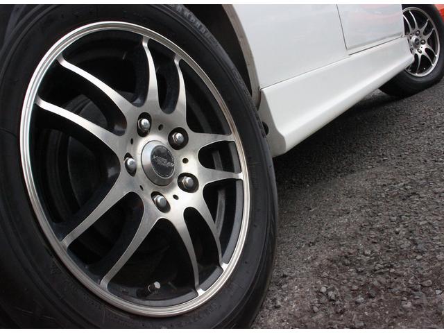 Ｓ－ＭＸ ローダウン　ＨＤＤナビ・ＣＤ／ＤＶＤ再生・音楽録音・ＥＴＣ・革調シートカバー・社外１５インチアルミ・革巻きステアリング・キーレス・ドアバイザー（19枚目）