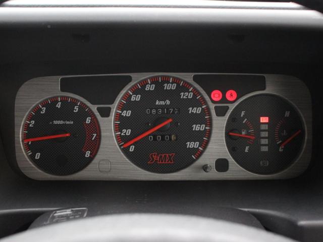 Ｓ－ＭＸ ローダウン　ＨＤＤナビ・ＣＤ／ＤＶＤ再生・音楽録音・ＥＴＣ・革調シートカバー・社外１５インチアルミ・革巻きステアリング・キーレス・ドアバイザー（21枚目）