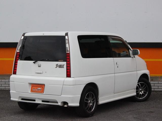 Ｓ－ＭＸ ローダウン　ＨＤＤナビ・ＣＤ／ＤＶＤ再生・音楽録音・ＥＴＣ・革調シートカバー・社外１５インチアルミ・革巻きステアリング・キーレス・ドアバイザー（25枚目）