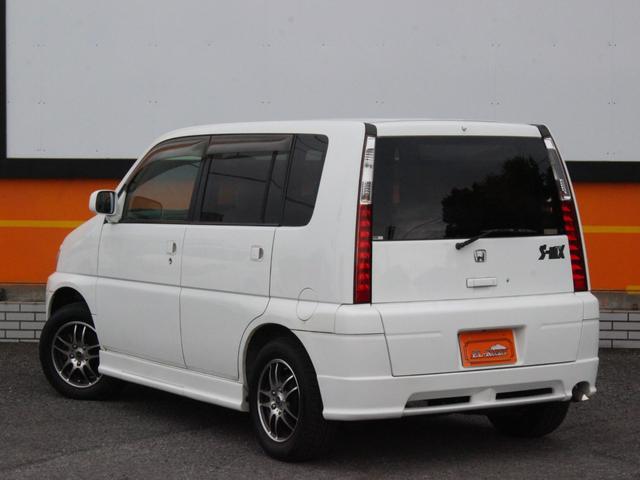 Ｓ－ＭＸ ローダウン　ＨＤＤナビ・ＣＤ／ＤＶＤ再生・音楽録音・ＥＴＣ・革調シートカバー・社外１５インチアルミ・革巻きステアリング・キーレス・ドアバイザー（26枚目）