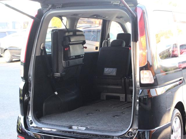 セレナ ハイウェイスター　Ｖエアロセレクション　両側電動スライドドア・バックカメラ・フリップダウンモニター・インテリキー・ＥＴＣ・ＡＡ／Ｃ・ＣＤ／ＤＶＤ再生・ＨＤＤナビ・フルセグ・ＨＩＤヘッドライト・エアロ・純正１６インチアルミ・プッシュスタート（29枚目）