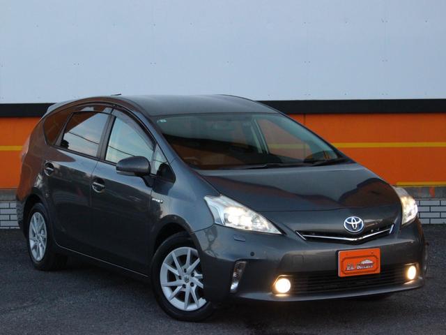 プリウスアルファ G 7人乗り・LEDヘッドライト・バックカメラ・ETC・スマートキー・プッシュスタート・ドライブレコーダー・コーナーセンサー・オートA/C・革巻きハンドル・ドアバイザー・純正16インチアルミ(27枚目)