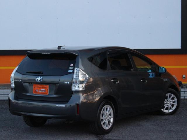 プリウスアルファ G 7人乗り・LEDヘッドライト・バックカメラ・ETC・スマートキー・プッシュスタート・ドライブレコーダー・コーナーセンサー・オートA/C・革巻きハンドル・ドアバイザー・純正16インチアルミ(28枚目)