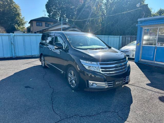 エルグランド ライダー　黒本革シート　マニュアルシート　純正ナビゲーション　フルセグＴＶ　アラウンドビューモニター　フォグランプ　横滑り防止　リアコーナーセンサー（50枚目）