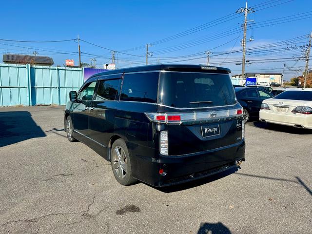 エルグランド ライダー　黒本革シート　マニュアルシート　純正ナビゲーション　フルセグＴＶ　アラウンドビューモニター　フォグランプ　横滑り防止　リアコーナーセンサー（59枚目）