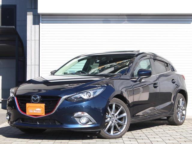 アクセラスポーツ ＸＤ　サンルーフ　ハーフレザーシート　ＳＤナビ　フルセグ　Ｂｌｕｅｔｏｏｔｈ接続　Ｂカメラ　アドバンスドキー　ＨＩＤヘッドライト　純正１８ＡＷ　ウインカーミラー　クルコン　ＥＴＣ　電動シート　シートヒーター（57枚目）