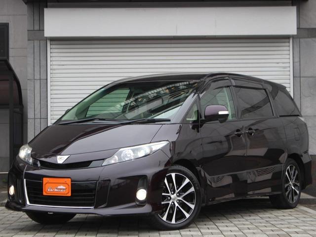 エスティマ アエラス　レザーパッケージ　後期型　黒本革シート　シートヒーター　両側パワースライドドア　ＳＤナビ　フルセグ　Ｂｌｕｅｔｏｏｔｈ接続　後席モニター　バックカメラ　スマートキー　クルコン　純正１８ＡＷ　ウインカーミラー　ＡＡＣ（55枚目）